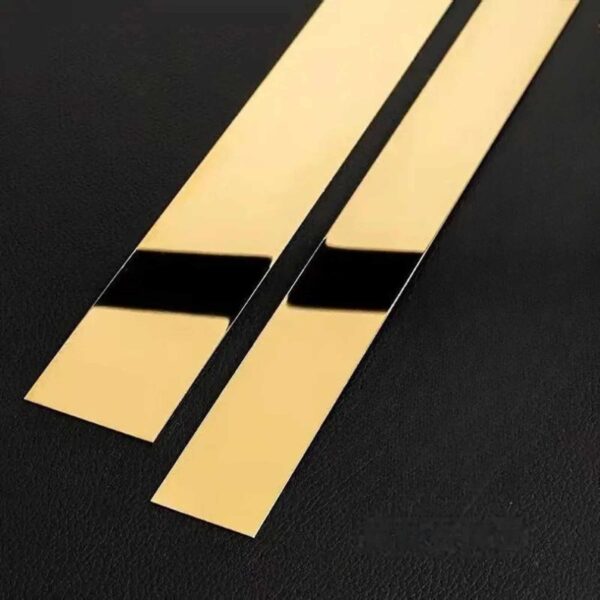 Ecoclad Mirror finish - Gold Strip Melbourne