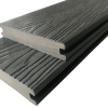 Terra Deck- Solid Steel Grey & Vanta Black Binate Base Board