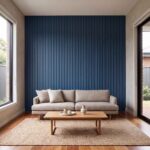 deep navy internal wall panels