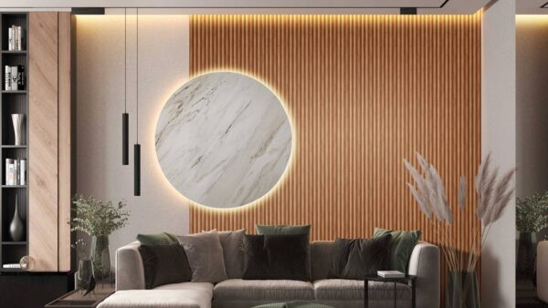 hp high teak internal wall cladding