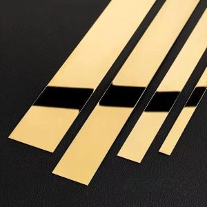 Ecoclad Mirror finish - Gold Strip