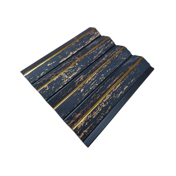 PS foam grey gold splash