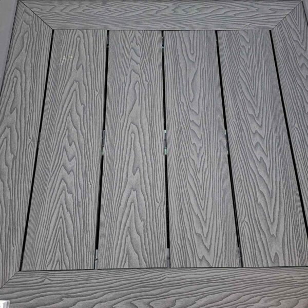 3d fascia decking board Dark Grey