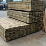 H4 treated pine sleeper 200x50