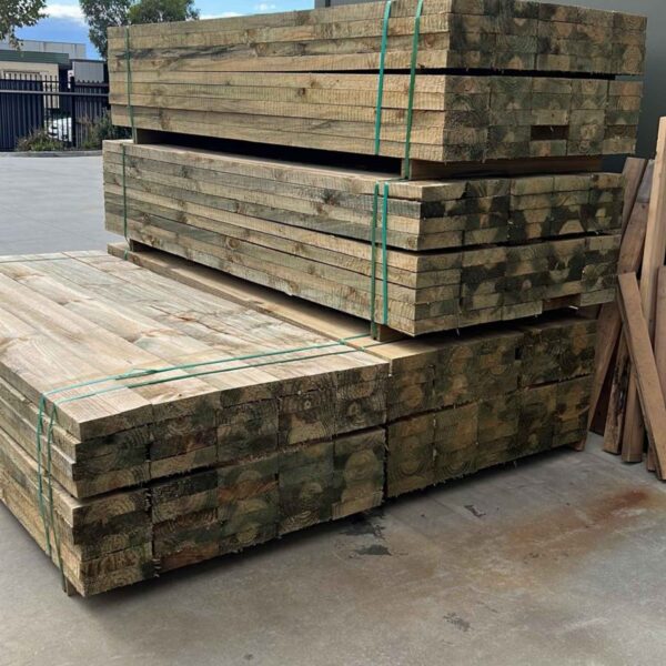 H4 treated pine sleeper 200x50