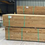 H4 treated pine sleeper 200x75