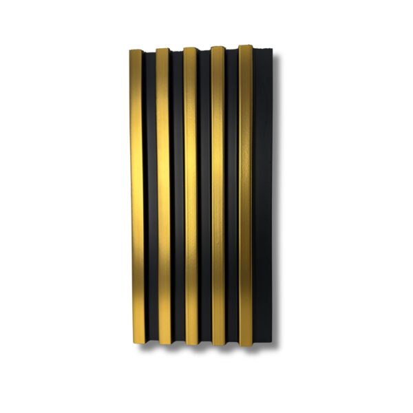 Matt Gold PS foam wall cladding