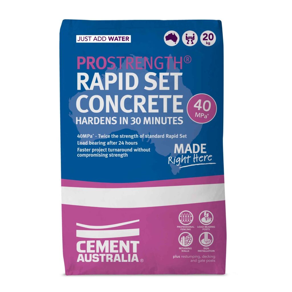 Pro Strength Rapid Set Cement Australia melbourne