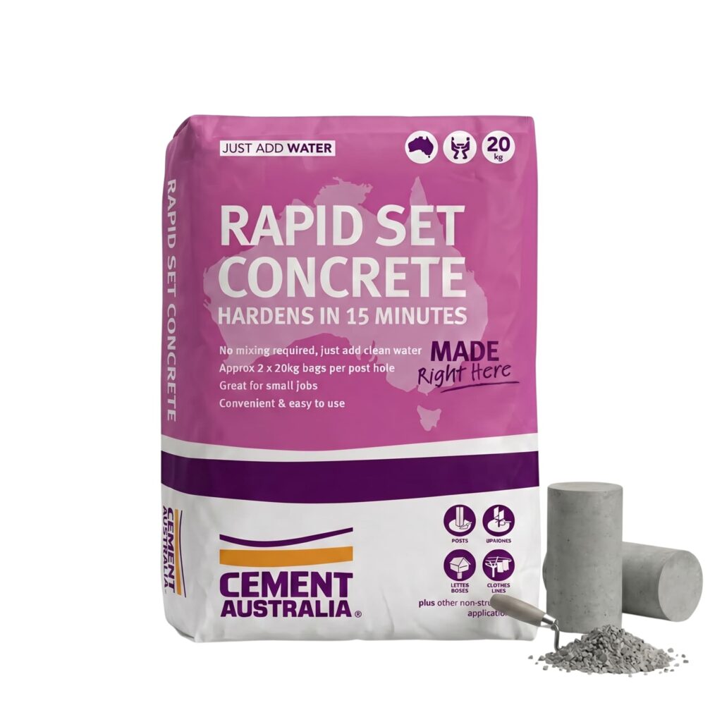Rapid set concrete 20kg bag
