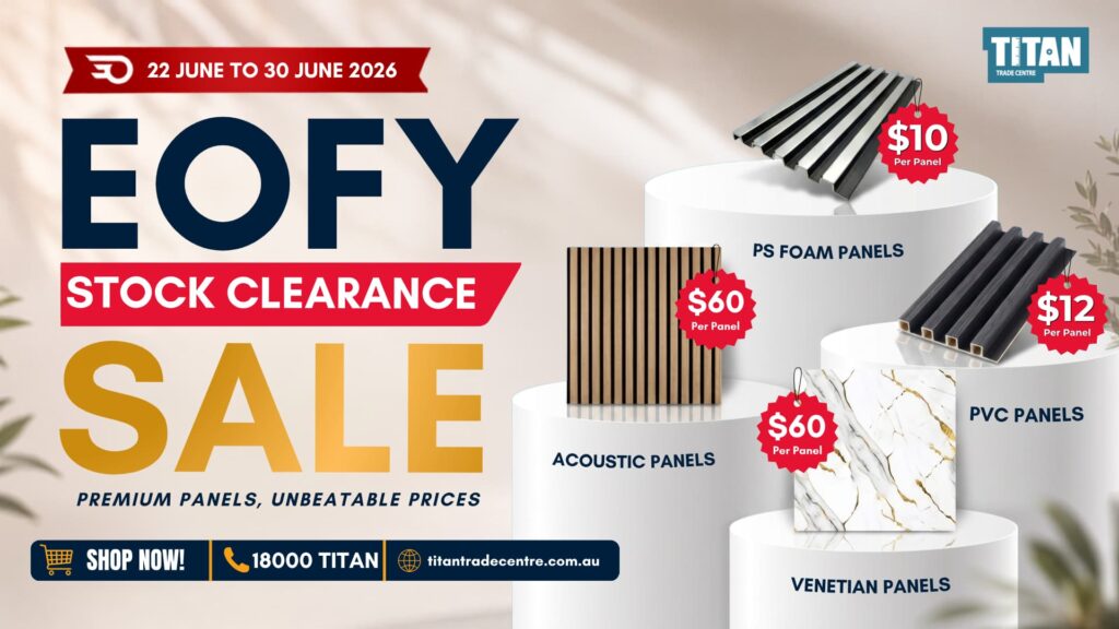 EOFY sale best internal and external wall cladding supplier melbourne