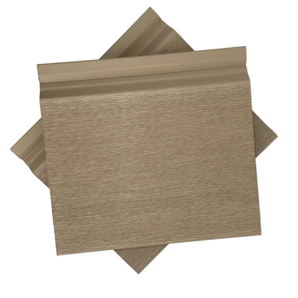 WPC Co-Extrusion Shiplap Beige External Wall Cladding (21mmX157mmX3000mm)