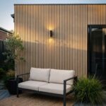 beige with black groves external wall panels melbourne